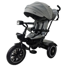 Дитячий триколісний велосипед MODENA ME 1193 Gray, з батьківською ручкою