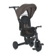 Велосипед дитячий триколісний MT 1036 brown, коричневий