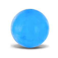 Дитячий гумовий м'яч PB25119(Blue) блакитний, 22 см, 70 грам