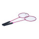 Бадмінтон залізний MS 0755(Pink) ракетки 2 шт, волан, 64,5-20,5 см