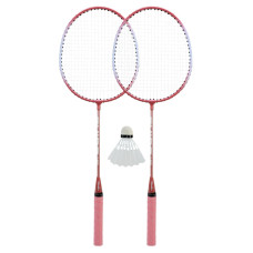 Набір для гри Бадмінтон BD23556(Pink) 2 ракетки, волан, чохол
