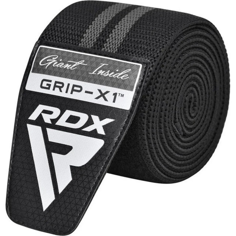 Бінти на коліна KR11 GYM Knee Wrap RDX Inc WAH-KR11BG, Black/Grey