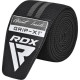 Бінти на коліна KR11 GYM Knee Wrap RDX Inc WAH-KR11BG, Black/Grey