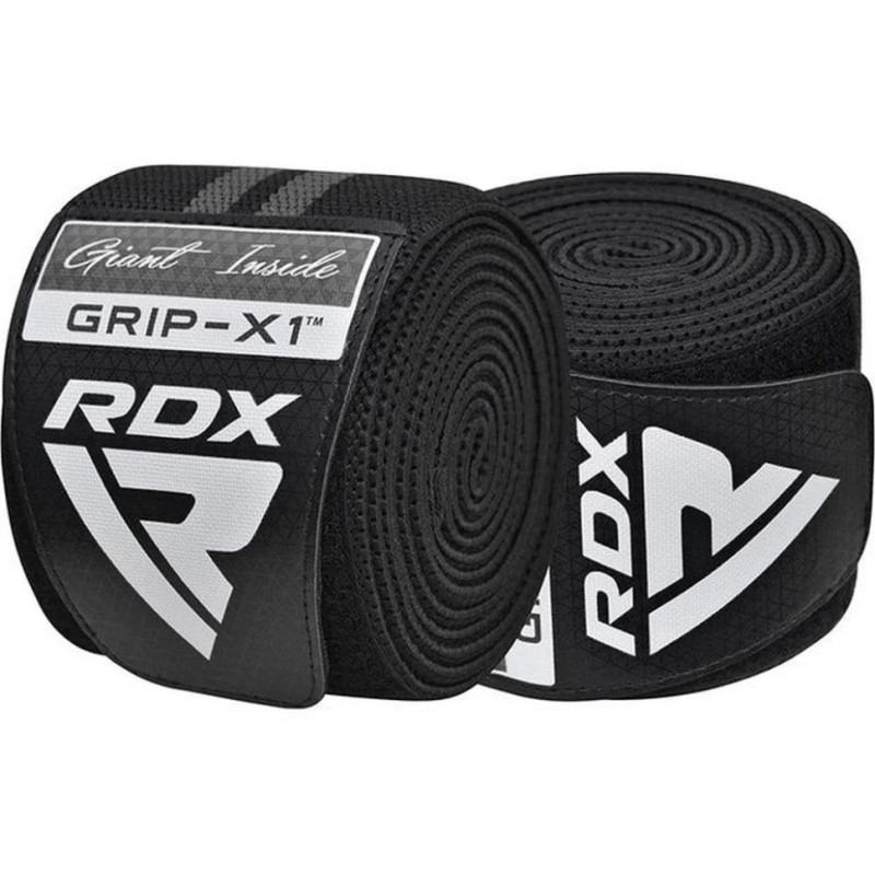 Бінти на коліна KR11 GYM Knee Wrap RDX Inc WAH-KR11BG, Black/Grey