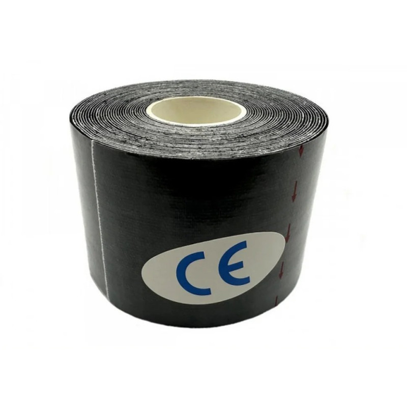 Кінезіологічний тейп Kinesio EasyFit EF-2080-BK, чорний