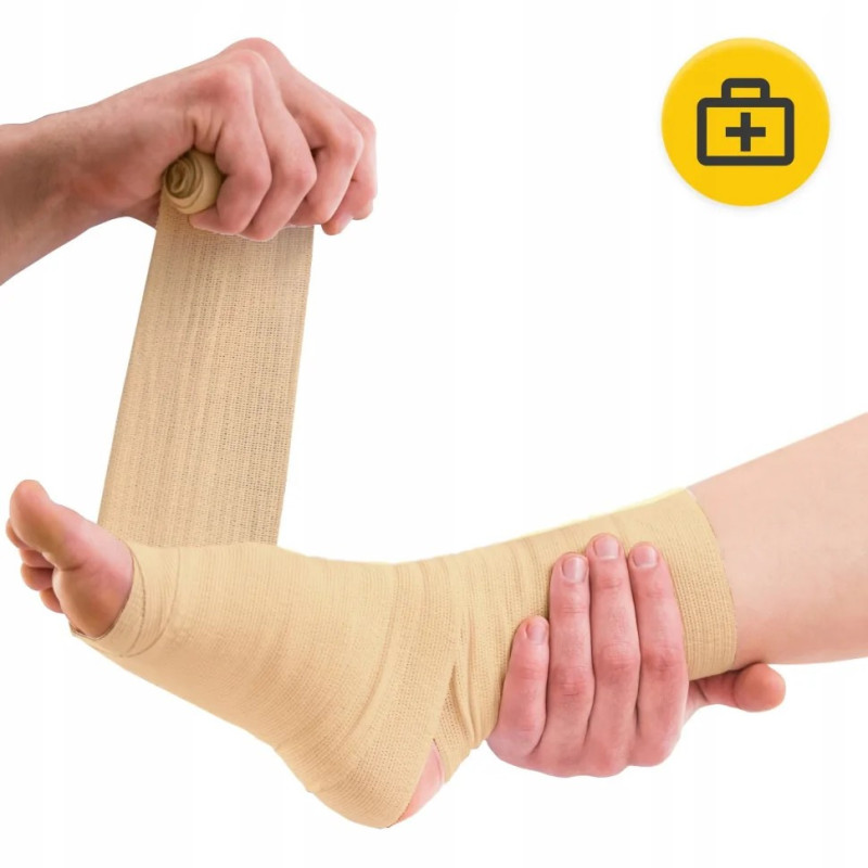 Когезійний еластичний бинт-бандаж Cohesive Bandage 4FIZJO P-5905973400855, 5 см x 4,5 м
