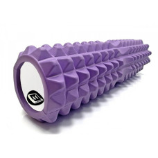 Масажний ролик Grid Roller v.2.2 EasyFit EF-2028-V 45 см, Фіолетовий