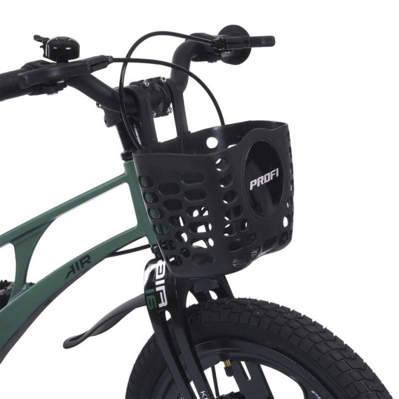 Дитячий двоколісний велосипед Air Pro MB 161059 dark green 16 дюймів