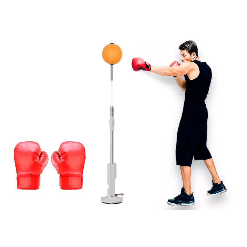 Боксерський набір на стійці EasyFit Pro BoxSet EF-0334 довжина 130-150 см
