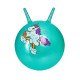 Дитячий м'яч для фітнесу MS 3397(Turquoise) з рожками 55 см, 400 г