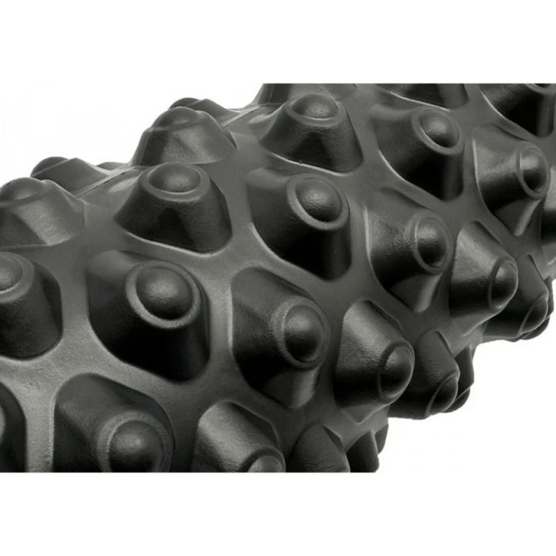 Масажний ролик Grid Roller Extreme EF-2023-BK 33 см, Чорний