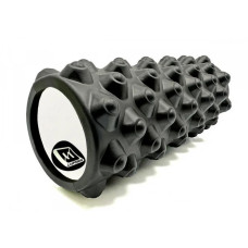Масажний ролик Grid Roller Extreme EF-2023-BK 33 см, Чорний