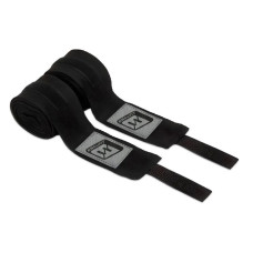 Бинти для боксу EF-0374-25-bk, Classic Wrap, чорний 2,5 м