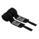 Бинти для боксу EF-0374-25-bk, Classic Wrap, чорний 2,5 м