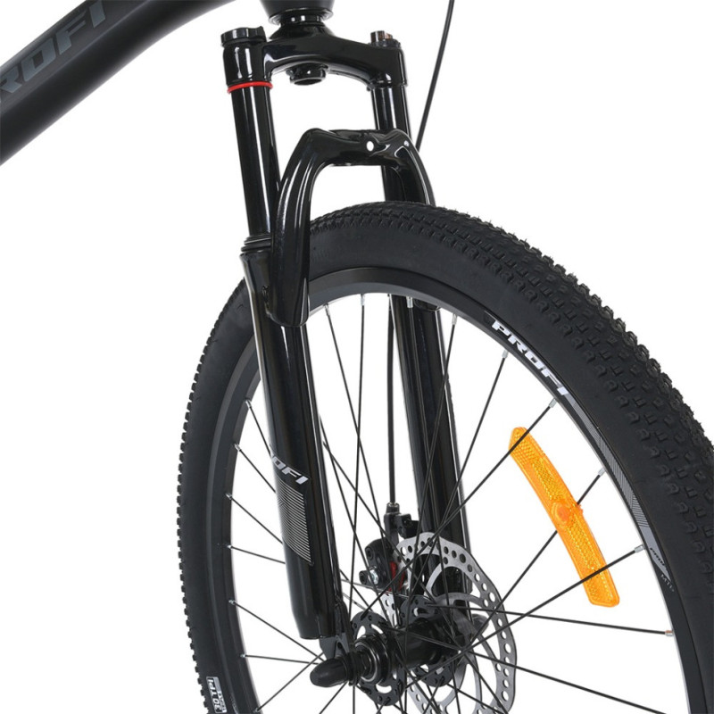 Велосипед SKD75 MTB 2605-1, 26 дюймів, сталева рама 16 Sunrun 24SP чорний