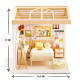 Конструктор-румбокс Спальня Mini House 8004-MH серии 