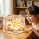 Конструктор-румбокс Спальня Mini House 8004-MH серии 