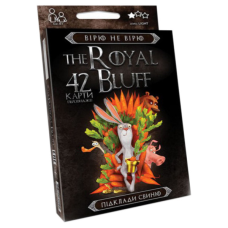 Карткова гра The ROYAL BLUFF RBL-01 українською мовою  RBL-01-01U