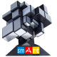 Кубик Рубіка срібний Smart Cube SC351 Дзеркальний
