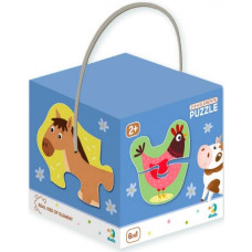 Дитячий пазл Домашні тварини DoDo 300152, 2-3-4 елемента