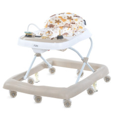 Ходунки дитячі FUN ME 1184 Beige, світлові та звукові ефекти