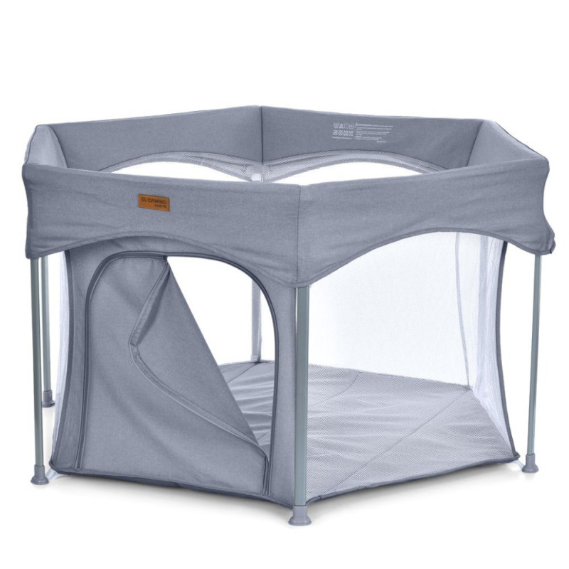 Дитячий манеж SWIFT 6 ME 1195 Gray 145х117х74 см