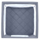 Дитячий манеж SWIFT 4 ME 1196 Gray 127х127х74,5 см