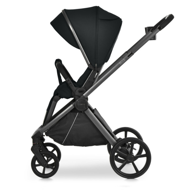 Коляска універсальна 2 в 1 ELLE ME 1221 Black
