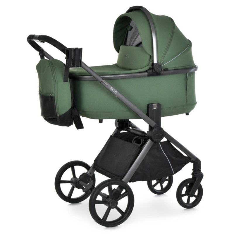 Коляска універсальна 2 в 1 ELLE ME 1221 Green