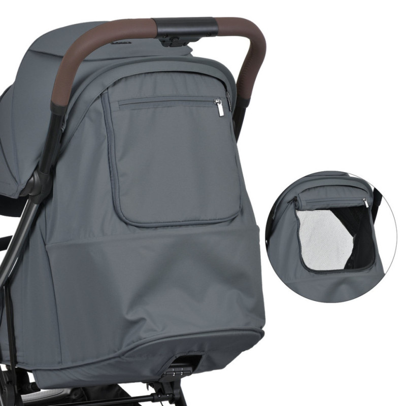 Дитяча прогулянкова коляска AMBER ME 1227 Magnet Gray