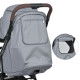 Дитяча прогулянкова коляска AMBER ME 1227 Owl Gray