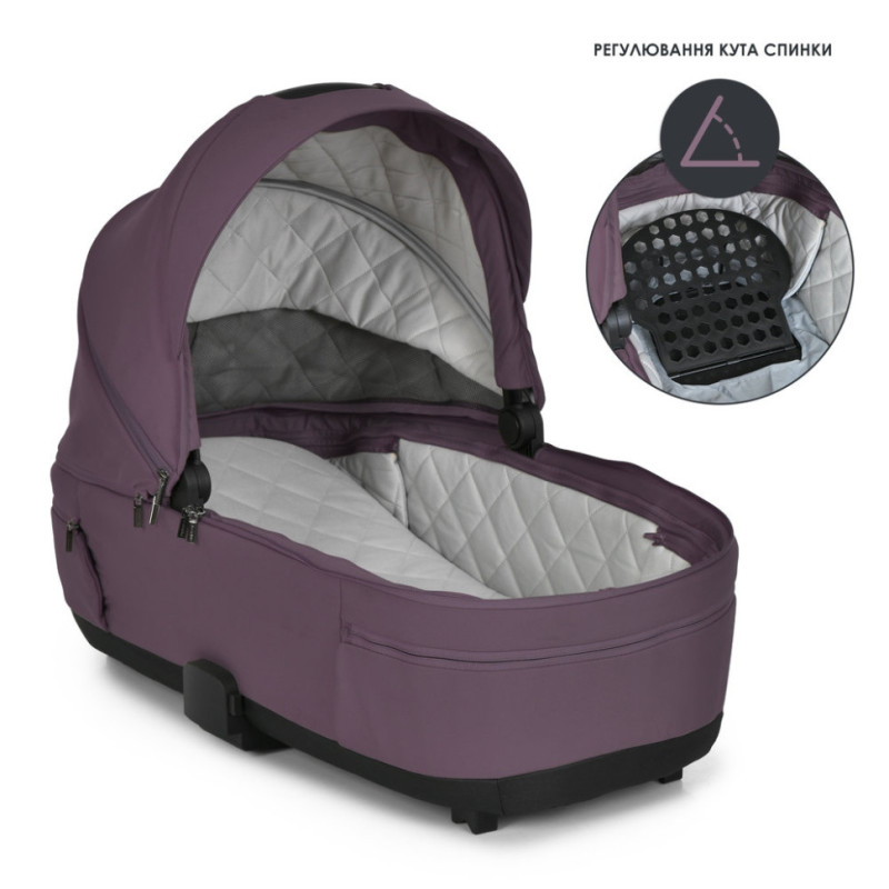 Універсальна коляска 2 в 1 CHLOE ME 1191-1 Plum Wine