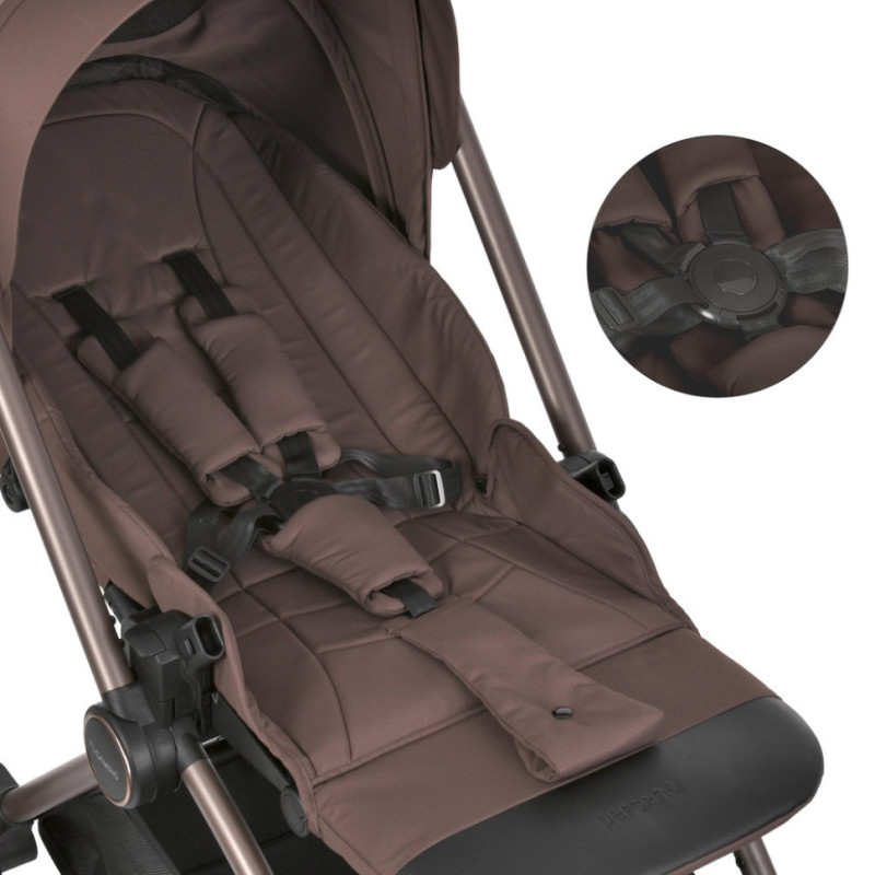 Універсальна коляска 2 в 1 PERSONA ME 1091-2 Cocoa Brown