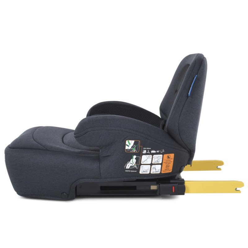 Автокрісло-бустер ME 1112 i-GO Anthracite із кріпленням Isofix