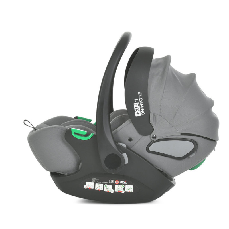 Дитяче автокрісло i-FIX ME 1110 Simply Gray