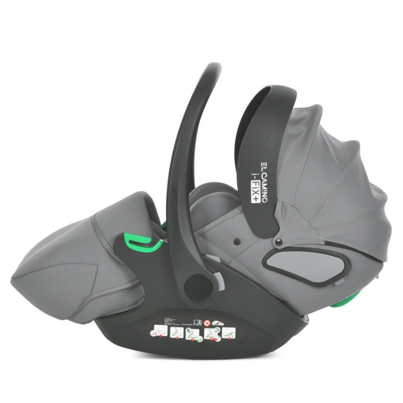 Дитяче автокрісло i-FIX ME 1110 Simply Gray