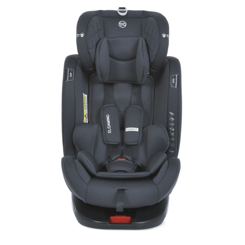 Дитяче автокрісло ME 1114 EVEREST ME 1114 Dark Gray, Dark Gray