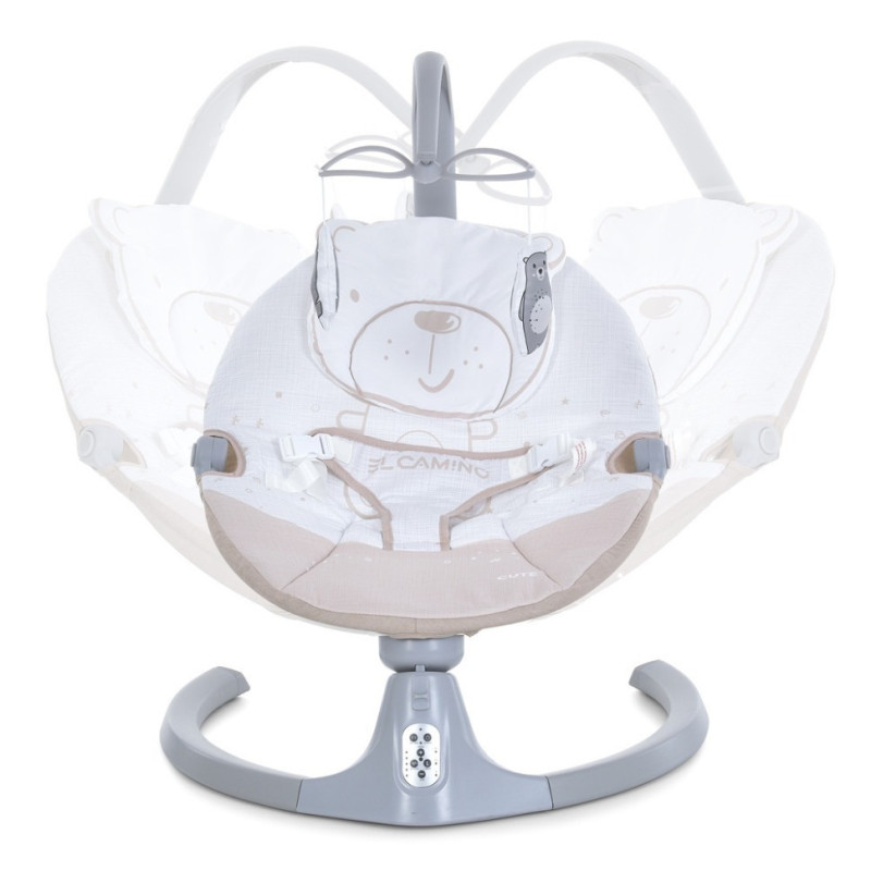 Дитяча гойдалка CUTE ME 1116 Beige, на радіокеруванні
