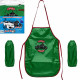 Фартух дитячий з нарукавниками для хлопчиків CR5520(Green) 54х37 см (80433)