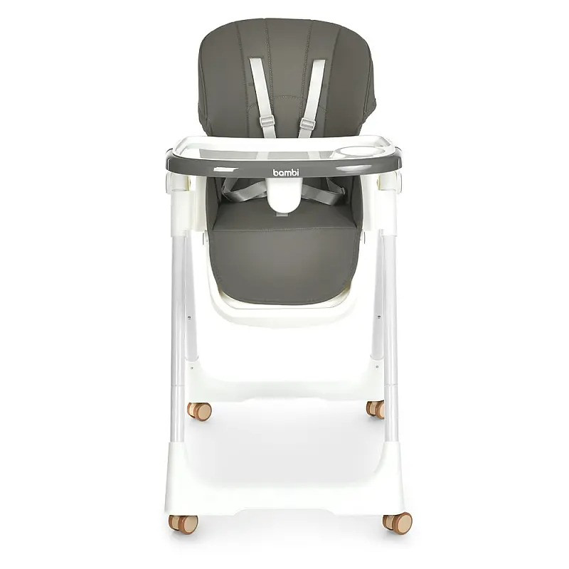 Стілець для годування M 5673 Gray, до 30 кг, сірий