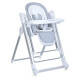 Стільчик для годування DEBUT ME 1102 Gentle Gray, до 15 кг