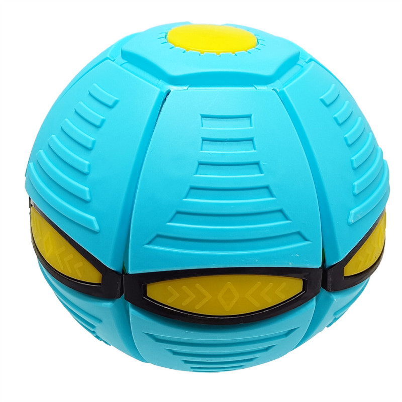 Летючий трансформерний м'яч 1002-3(Turquoise) світиться