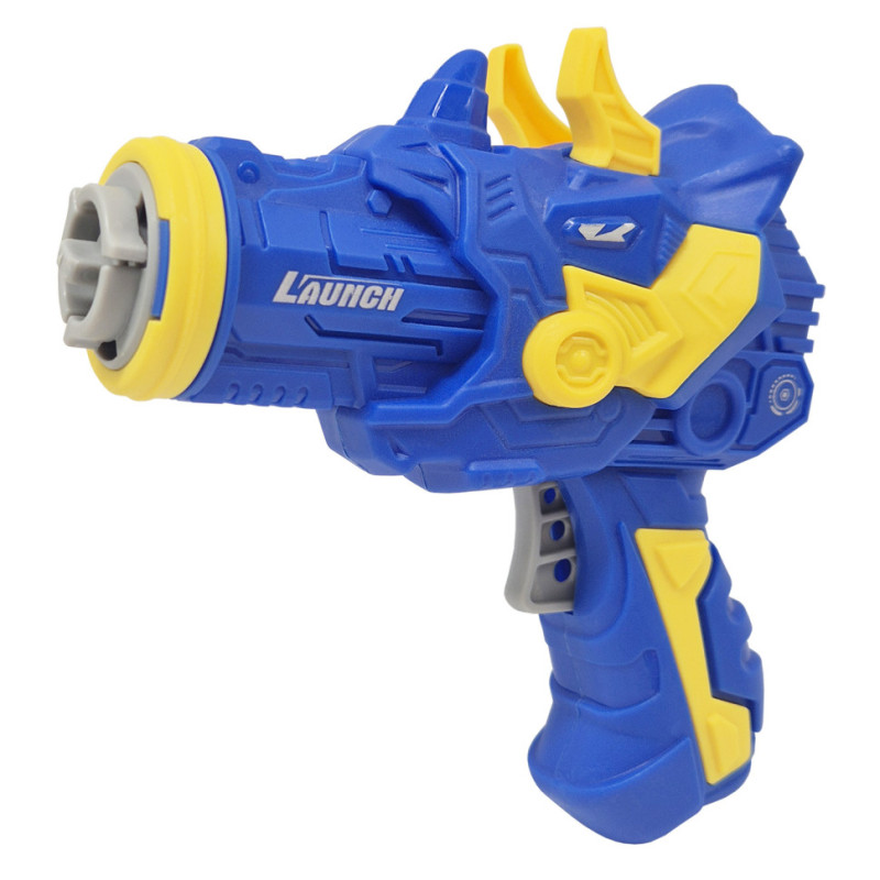 Розважальна гра-запускалка Динозаврик 123-1K4(Blue) 6 дисків