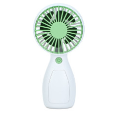 Портативний ручний вентилятор MK 5663-1(Green) 13 см, акумулятор, USB зарядне