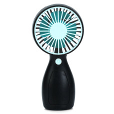 Портативний ручний вентилятор MK 5663-2(Blue) 13 см, акумулятор, USB зарядне