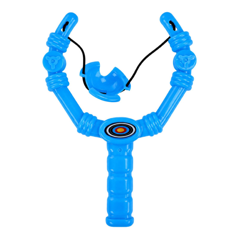 Дитяча Рогатка XG88-23(Blue) 3 м'які кульки, в сітці