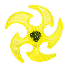 Літаючий бумеранг SB2306(Yellow) гума, зі світлом, 15 см, у пакеті