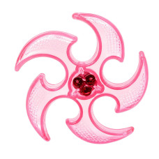Літаючий бумеранг SB2306(Pink) гума, зі світлом, 15 см, у пакеті