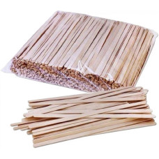 Палички для розмішування напоїв Wooden-sticks1000, 14 см, 1000 шт