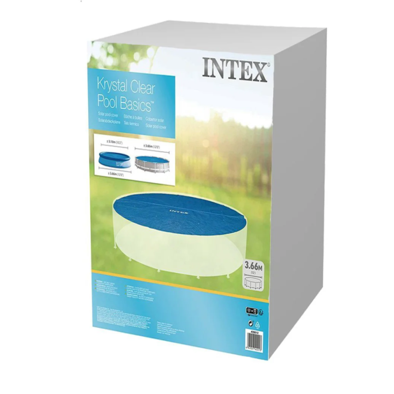 Теплозберігаюче покриття (солярна плівка) для басейну Intex 28012 діаметр 348 см